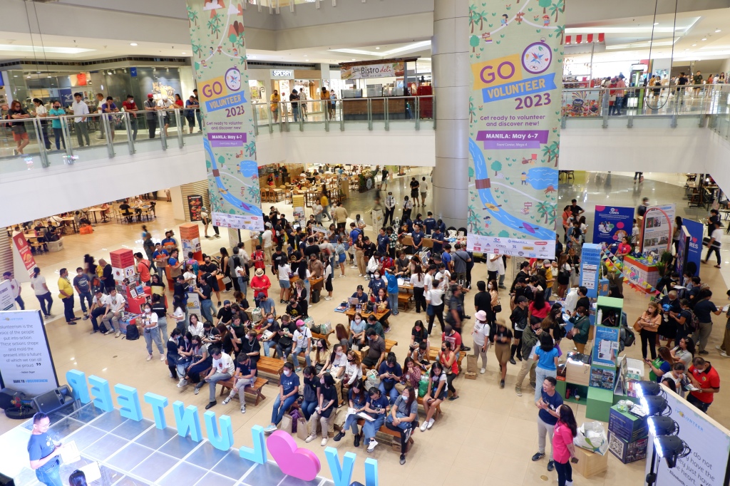GO VOLUNTEER 2023: #DISCOVERNEW, DISCOVER VOLUNTEERING AT SM MEGAMALL